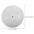 thumbnail image 2 of CHICHUMID Soccer Résistant à l'Usure Soccer PVC Blanc pour Entraînement de Soccer 1 Ensemble pour Équipement de Fan, 2 of 7