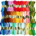 thumbnail image 1 of 200/120/100 Colors Cotton DMC Cross Floss Stitch Thread Embroidery Sewing Skeins Multi Colors, 1 of 6