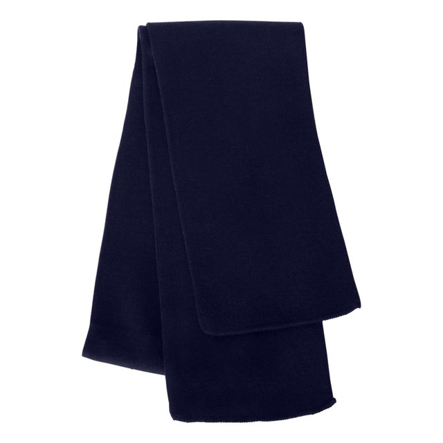 Sportsman Knit Scarf, One Size, Navy
