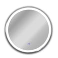 thumbnail image 1 of Chloe Lighting CH9M076EB30-RND Miroir Rond à Écran Tactile DEL Encastré de 30 Po, 3 Températures de Couleur 3000K-6000K, Luminosité, 1 of 1