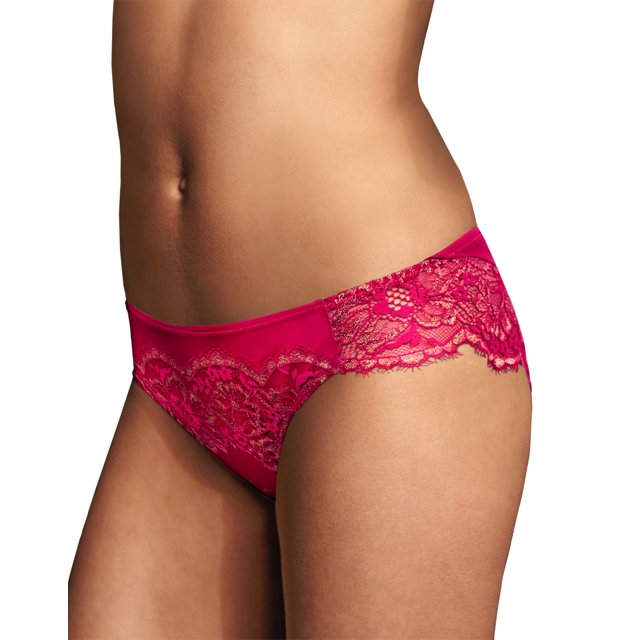 Maidenform Womens Comfort Devotion Lace Back Tanga - Best-Seller, 8