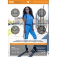 thumbnail image 1 of Adar Pro Heather Breakthrough Plus Ensemble de Sarrau pour Femmes - Haut à Col en V Amélioré et Pantalon à Multiples Poches, 1 of 6
