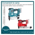 thumbnail image 2 of Cordless Nailing Machine Electric Stapler With 200pcs 32mm And 200pcs 50mm Nails For Lithium Battery Electric Nailing Gun, 2 of 7