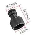 thumbnail image 4 of CEHVOM Water Faucet Adapter Tap Connector Kitchen Garden Hose Pipe Fitting Clearance, 4 of 7