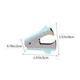 thumbnail image 3 of Rvkxad Mini Staple Remover, Macaron Color Energy-Saving Nail Puller, Portable Staple Remover, Paper Clip Remover, 3 of 6