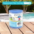 thumbnail image 2 of Intex Cartouche de Filtre de Remplacement pour Piscine Easy Ensemble - Type H (3 Pack), 2 of 11