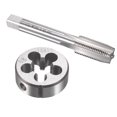 thumbnail image 1 of Unique Bargains Metric Tap and Die Set Machine Thread Tap with Round Die M15 x 1.5mm, 1 of 6
