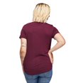 thumbnail image 3 of Paisley Sky Maternity Short Sleeve Tunic Tee, 3 of 6