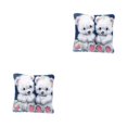 thumbnail image 4 of Transemion Creativity DIY Accessories Embroidery Pillow Kits Hypoallergenic Fabric Gift Type1 2Set, 4 of 6