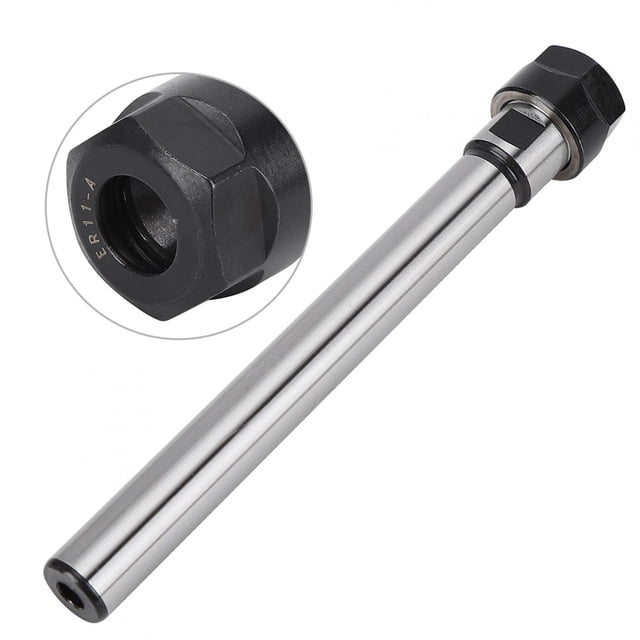 Collet Chuck Tool, Convenient Straight Chuck, Strong Clamping Force Alloy Steel ER11A Chuck For Chuck C10,C12,C16,C20