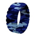 thumbnail image 1 of CHUANK Finger Ring Rubber Band Ring Silicone Rings Tire Pattern Wedding Men Breathable➳-01 green-10, 1 of 9