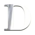 thumbnail image 3 of Transemion English Letters Mirror Sticker 3D Acrylic Alphabet Mirrored Decals DIY Room Home Decoration Wallpaper by Silver letter D, 3 of 3