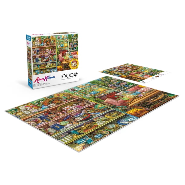 Buffalo Games Thrifted versus Styled 1000-Piece Interlocking