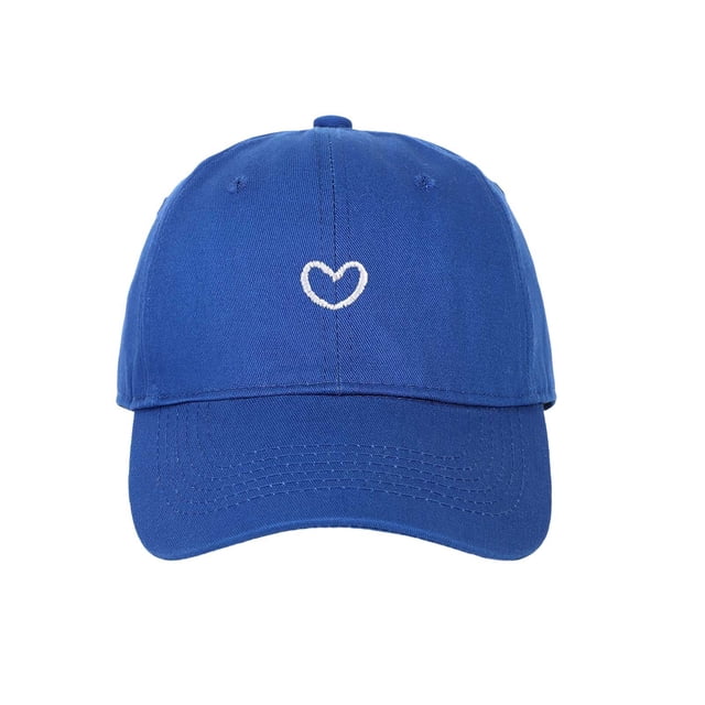 Trendy Heart Embroidered Baseball Cap for Daily Wear - Adjustable and Versatile Headgear for All Seasons