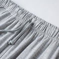 thumbnail image 4 of Timegard Womens Shorts Summer Elastic Waisted Drawstring Loose Soft Sleepwear Casual Loose Pjs Shorts, 4 of 7