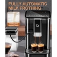 thumbnail image 4 of Fully Automatic Espresso Machine – Professional Coffee Maker with 20 Bar Pump, Built-In Grinder, Milk Frother & 1.5L Tank – 5 Coffee Options, PID Control, Touch Display, 4 of 11