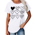 thumbnail image 2 of Cadeaux de la Saint-Valentin pour Femmes, Imprimé de la Saint-Valentin, Blouses Confortables et à la Mode pour Femmes, 2 of 8