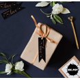 thumbnail image 4 of Inkdotpot Pack Of 100 Made With Love Text Favor Paper Tags Craft Real Rose Gold Foil Hang Tags, 4 of 6