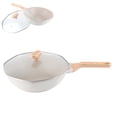 thumbnail image 3 of 32cm Nonstick Frying Pan, Omelette Skillet, Even Heat Distribution, Cook For The Whole Family, 3 of 8