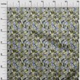 thumbnail image 3 of oneOone Cotton Silk Light Blue Fabric Abstract Geometric With Texture Fabric For Sewing Printed Craft Fabric By The Yard 42 Inch Wide, 3 of 4