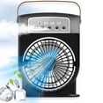 thumbnail image 1 of Fan Air Cooler Portable Air Conditioner Fan Portable Air Conditioner Fan For Desk Nightstand Coffee Table Small Reversible Window Fan off Clip on Fan Small Metal Fan Hat Clip for Travel Floor Drying, 1 of 3