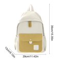 thumbnail image 3 of YIMWNYI Large Capacity Backpack for Men, Business Travel Backpack, Versatile Tote Bag with Organization Pockets, Waterproof Polyester Rucksack with Adjustable Strap, Stylish Durable Messenger Bag, 3 of 6