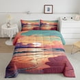 thumbnail image 3 of YST Anime Beach Bedding Comforter Set, 7-Piece, Ocean Wave Theme, Twin, 3 of 6