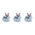 thumbnail image 2 of kurtrusly White Affordable Ghosts Enamel Pin Modern Minimalist Brooche Delicate Intricate Enamel Pin Punk E 3Set, 2 of 6