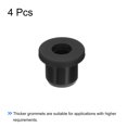 thumbnail image 3 of Unique Bargains Support de Illet en Caoutchouc Dia 25/64 Pieds (10mm) Type T Rond pour Protection des Câbles Lot de 4, 3 of 5