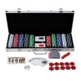 thumbnail image 1 of Hathaway Monte Carlo 500-Piece Poker Set, 1 of 6