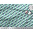thumbnail image 2 of Soimoi Velvet Fabric Ogee Damask Decor Fabric Printed Yard 58 Inch Wide, 2 of 5