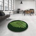 thumbnail image 4 of Ahgly Tapis Rectangulaire Lavable en Machine Intérieur Transitionnel Vert Lime Foncé, 4 Pieds x 6 Pieds, 4 of 7