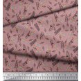 thumbnail image 2 of Soimoi Rayon Fabric Notes,Piano & Guitar Musical Instrument Printed Craft Fabric by The Yard 56 Inch Wide, 2 of 3
