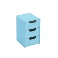 thumbnail image 3 of SSZMDLB 3Pcs Plastic Drawer Organizer Stackable Storage Box Sliding Drawer Unit For Desktop Bedroom Office Kitchen Bathroom Dorm Under Sink Closet, 3 of 9