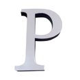 thumbnail image 1 of DPTALR 26 Letters DIY 3D Mirror Acrylic Wall Sticker Decals Home Decor Wall Art Mural, 1 of 2