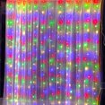 thumbnail image 4 of Amdohai Guirlande Lumineuse de Rideaux Alimentée par USB Décoration d'Éclairage de Rideau pour Rendez-Vous Demande Rassemblement 8 Modes d'Éclairage 118* 118 Po Couleurs Multiples, 4 of 8