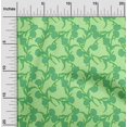 thumbnail image 2 of oneOone Cotton Poplin Light Green Fabric Floral Botanical Sewing Craft Projects Fabric Prints By Yard 56 Inch Wide, 2 of 4