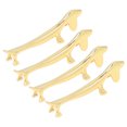 thumbnail image 3 of Cuillères en Forme de Chien, 4 Pcs Repose-Baguettes Plus Lisse Réutilisable Repose-Baguettes Design Futuriste, 3 of 14