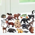thumbnail image 2 of Animaux de la Forêt Figurines Jouets Éducatifs Ensemble de Modèles d'Animaux pour, 2 of 6