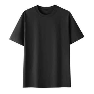 Summer Saving Clearance! WRKEKC Mens T-Shirts, Men's Casual Fashion Solid Color Short Sleeved T-shirt Loose And Temperament Top