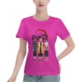 thumbnail image 1 of T-Shirt Basique à Manches Courtes pour Femmes Demon Slayer, 1 of 6