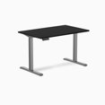thumbnail image 1 of Desky Bureau de Jeu Assis-Debout Simple - Noir / 47.2 x 29.5 Pouces / Gris Espace, 1 of 10