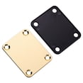 thumbnail image 4 of Guitar String Tree Retainer Set Electric Guitar Hardware Metal Guitar Roller String Tree String Retainer + Neck Plate + Loaded Jack Socket Plate with Mounting Screws Replacement Accessories, 4 of 7