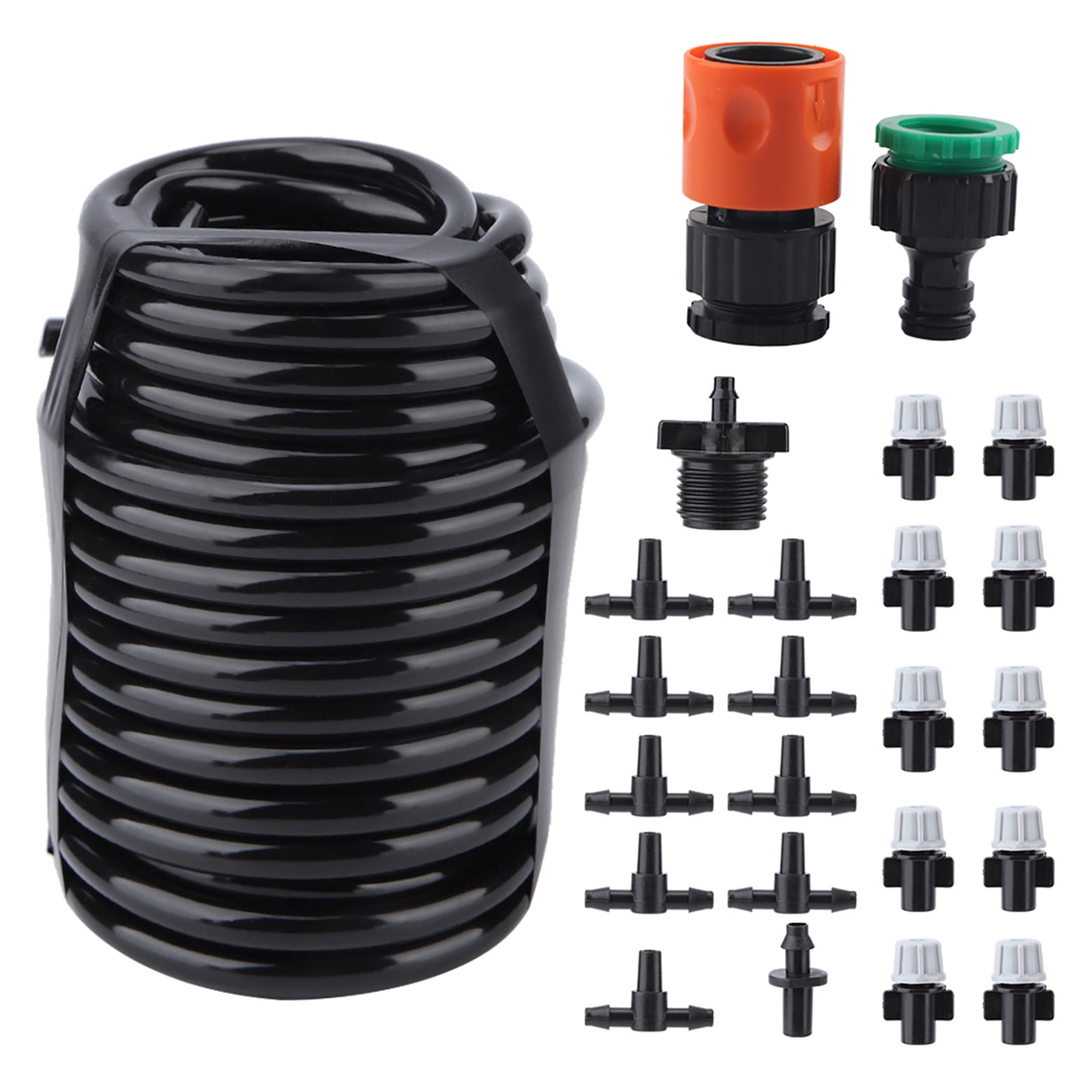 Boaby Garden Hose 10m DIY Lawn Sprinkler Irrigation Auto Water Timer Plant Watering Garden Hose Set