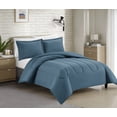 thumbnail image 2 of Swift Home Luxury 8 Piece Bed in a Bag, All Season Complete Bedding Set, Full, Light Blue, 2 of 10