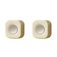 thumbnail image 4 of QualitChoice Food Cover Bag Storage Box Container Wall Punch-free Space-saving Dustproof For Bathroom Organizers Milk White 2PCS, 4 of 6