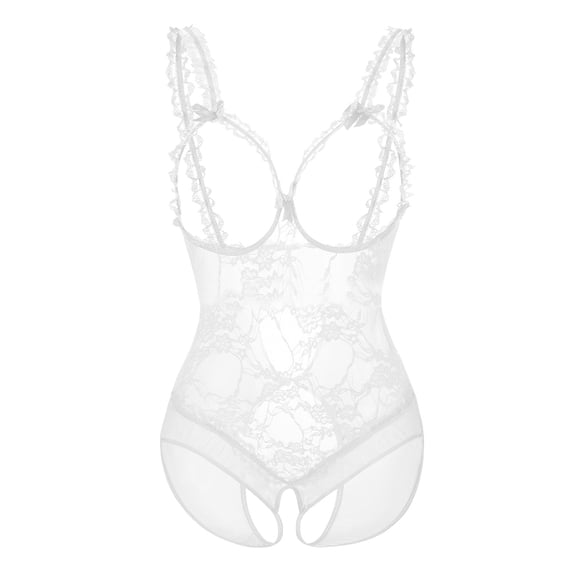 Clearance Sale 2025 Intimates Women's Fun Underwear Lace Open Crotch Dew Breast See Through Clearance Bodysuit Underwear Sleeping Dress