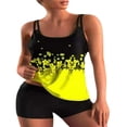 thumbnail image 1 of Plus Size Swimsuits for Women Two Piece Tankini Top Boyshort Bathing Suits Tummy Control Swimwear, 1 of 6