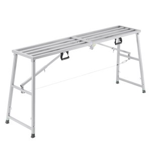 VEVOR Plate-forme de travail réglable en hauteur Plateforme d'échafaudage portable 880 lb Charge