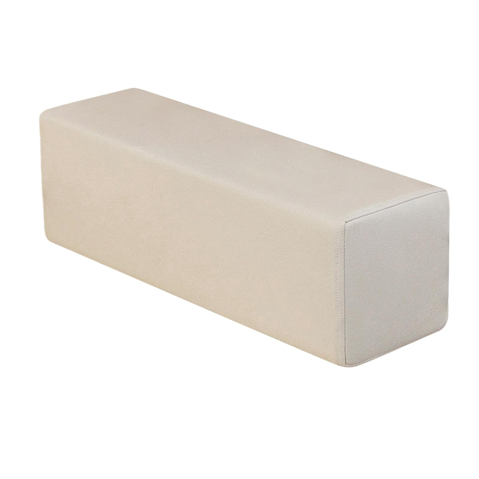DOLITY Sofa Arm Rest Pillow Versatile Elbow Support for Bedroom Living Room Sitting Beige